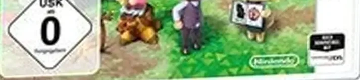 Animal Crossing: New Leaf - Welcome amiibo, the USK square on its front