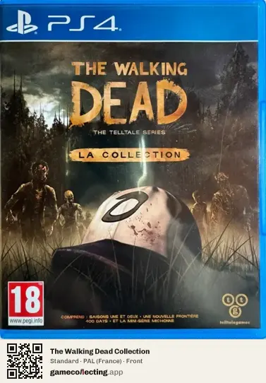 The Walking Dead Collection PlayStation 4, France box front