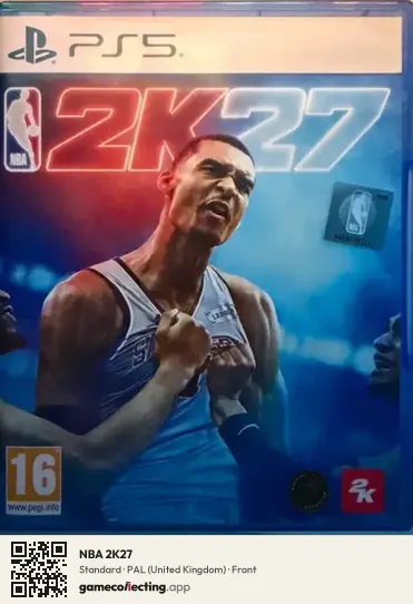 NBA 2K27 PlayStation 5, United Kingdom box front