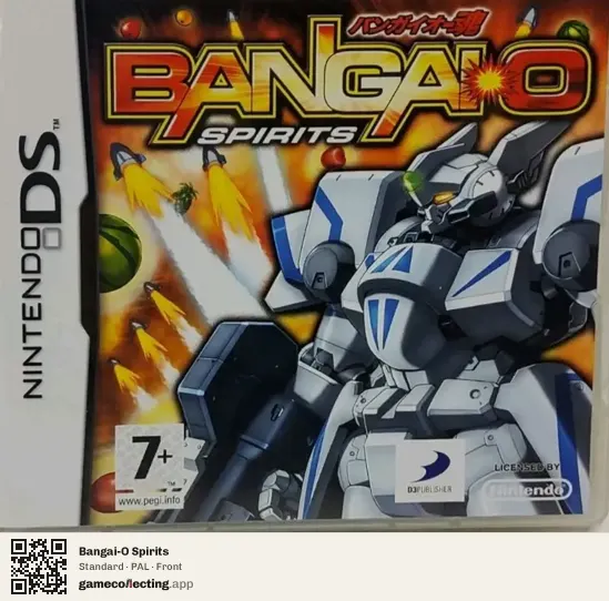 Bangai-O Spirits Nintendo DS, PAL box front