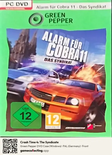Crash Time 4: The Syndicate Computer, Germany box front