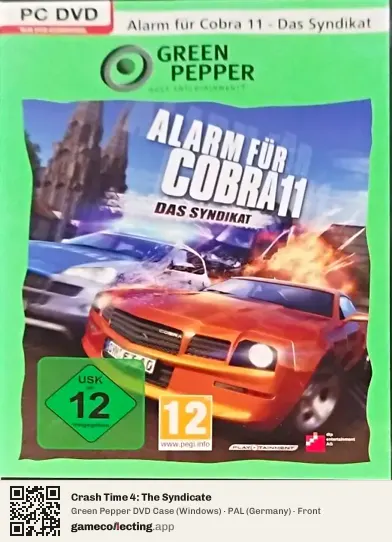 Crash Time 4: The Syndicate Computer, Germany box front