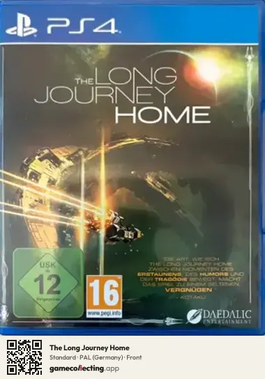 The Long Journey Home PlayStation 4, Germany box front