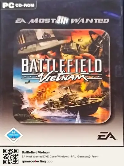 Battlefield Vietnam Computer, Germany box front