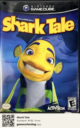 Shark Tale Nintendo GameCube, NTSC box front