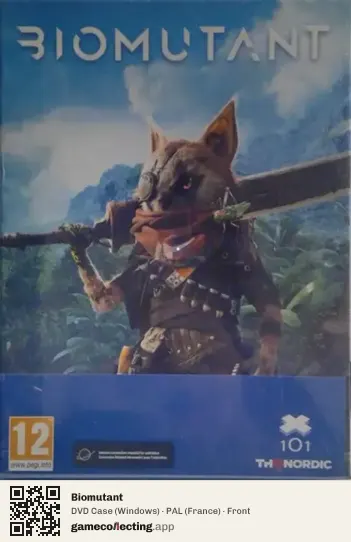 Biomutant Computer, France box front