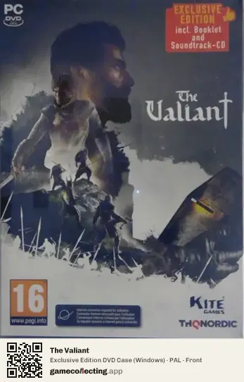 The Valiant Computer, PAL box front