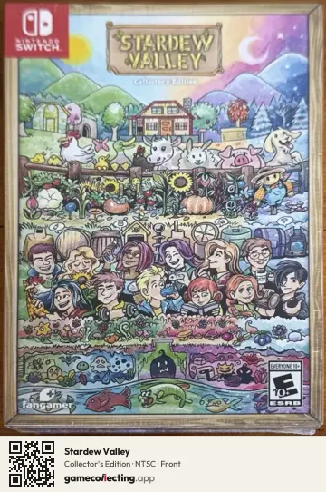 Stardew Valley Nintendo Switch, NTSC box front