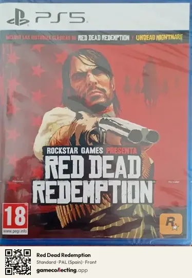 Red Dead Redemption PlayStation 5, Spain box front