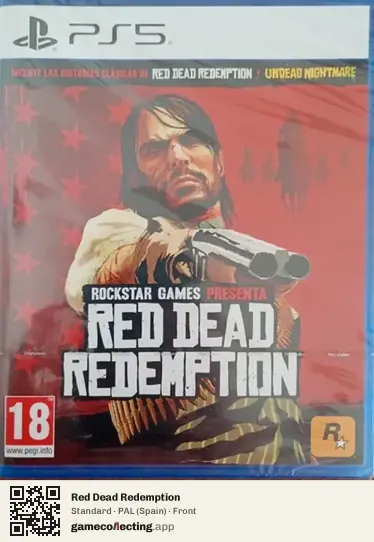 Red Dead Redemption PlayStation 5, Spain box front