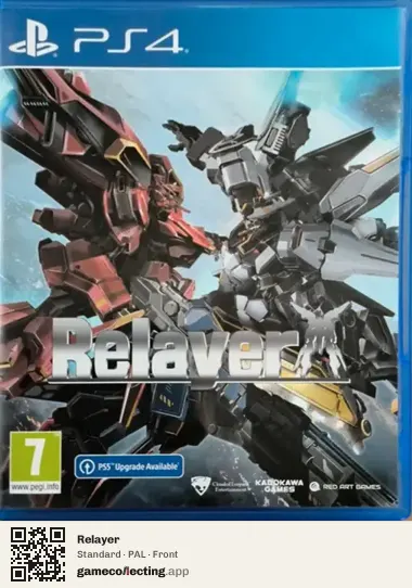Relayer PlayStation 4, PAL box front