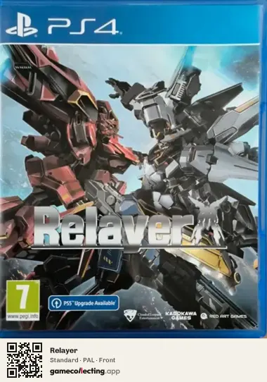Relayer PlayStation 4, PAL box front