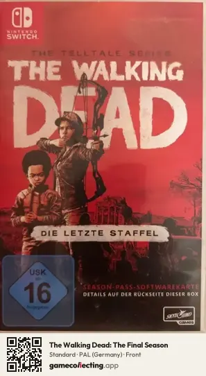 The Walking Dead: The Final Season Nintendo Switch, Germany box front