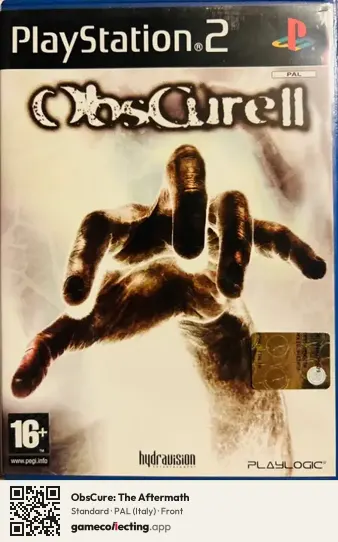 ObsCure: The Aftermath PlayStation 2, Italy box front