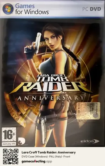 Lara Croft Tomb Raider: Anniversary Computer, Italy box front