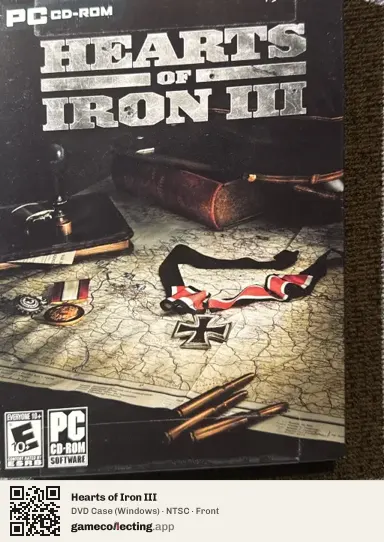 Hearts of Iron III Computer, NTSC box front