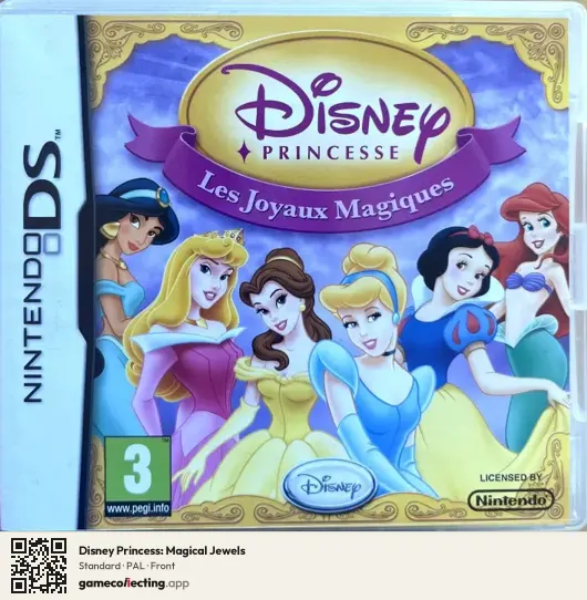 Disney Princess: Magical Jewels Nintendo DS, PAL box front