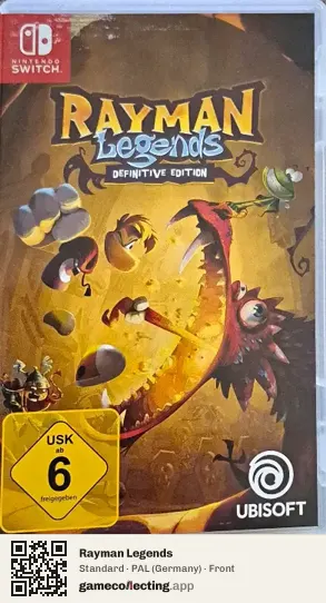 Rayman Legends Nintendo Switch, Germany box front
