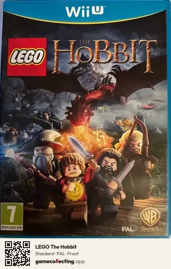 LEGO The Hobbit Nintendo Wii U, PAL box front