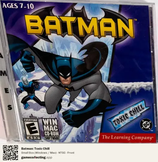Batman: Toxic Chill Computer, NTSC box front