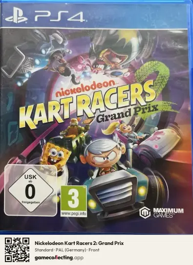 Nickelodeon Kart Racers 2: Grand Prix PlayStation 4, Germany box front