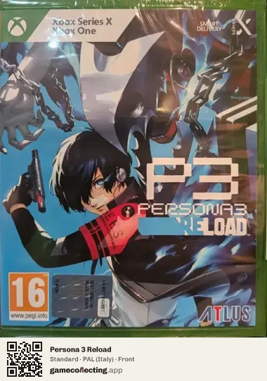 Persona 3 Reload Xbox Series X, Italy box front