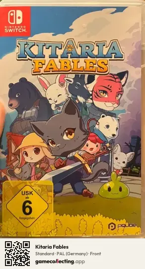 Kitaria Fables Nintendo Switch, Germany box front