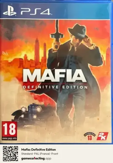Mafia: Definitive Edition PlayStation 4, France box front