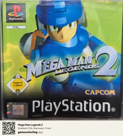 Mega Man Legends 2 PlayStation, Germany box front