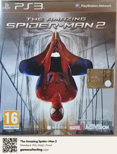The Amazing Spider-Man 2 PlayStation 3, Italy box front