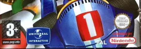 Crash Nitro Kart, the PEGI square on its front