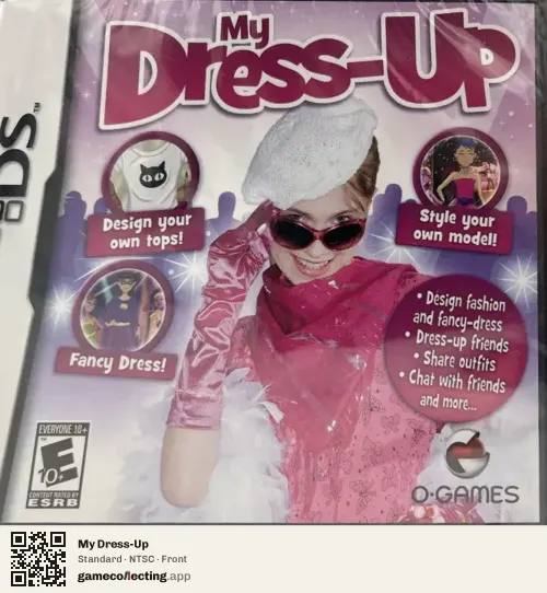 My Dress-Up Nintendo DS, NTSC box front