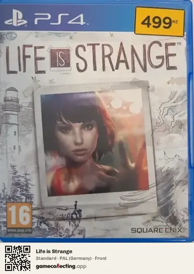 Life is Strange PlayStation 4, Germany box front