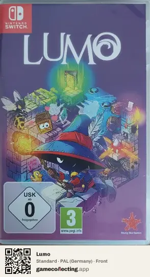 Lumo Nintendo Switch, Germany box front