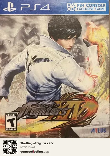 The King of Fighters XIV PlayStation 4, NTSC box front