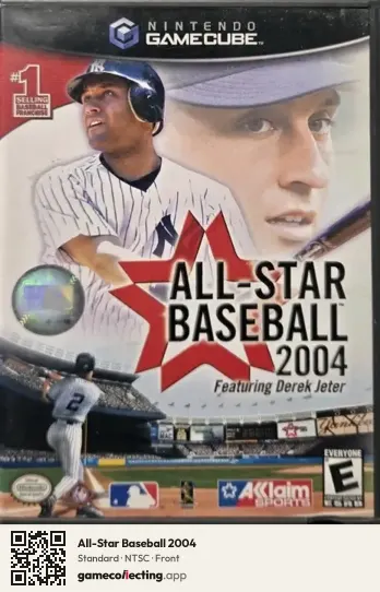 All-Star Baseball 2004 Nintendo GameCube, NTSC box front