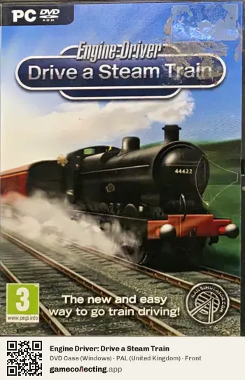 Engine Driver: Drive a Steam Train Computer, United Kingdom box front