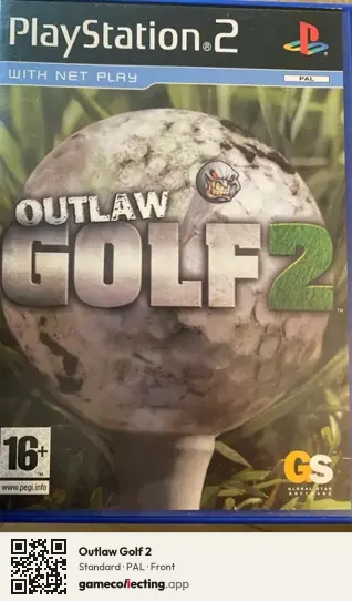 Outlaw Golf 2 PlayStation 2, PAL box front