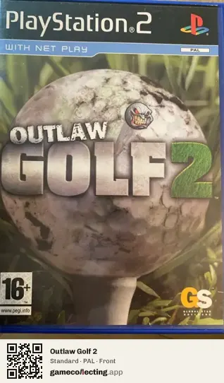 Outlaw Golf 2 PlayStation 2, PAL box front