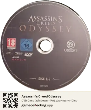 Assassin's Creed Odyssey Computer, PAL disc