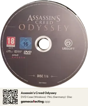 Assassin's Creed Odyssey Computer, PAL disc