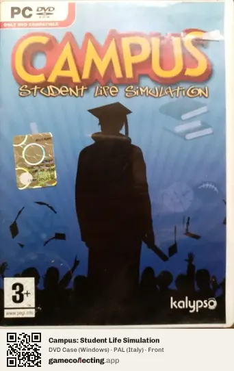 Campus: Student Life Simulation Computer, Italy box front