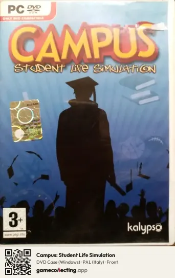 Campus: Student Life Simulation Computer, Italy box front