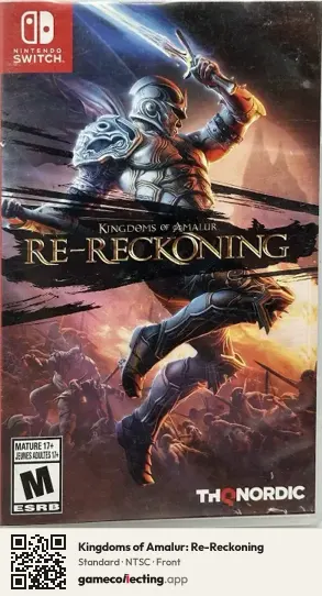 Kingdoms of Amalur: Re-Reckoning Nintendo Switch, NTSC box front