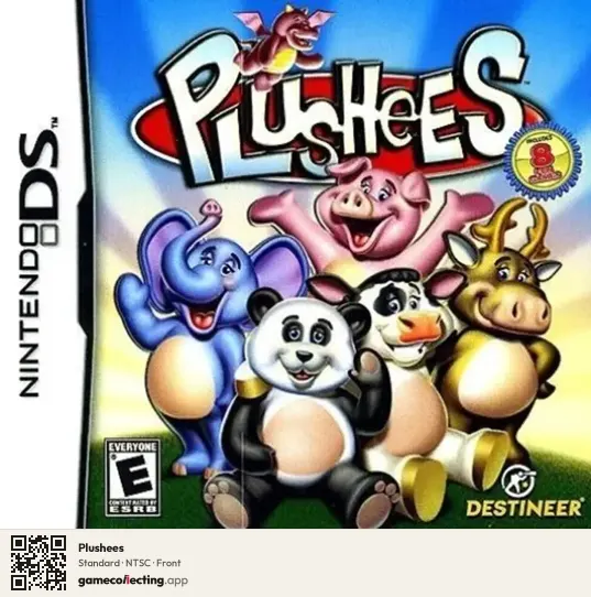 Plushees Nintendo DS, NTSC box front