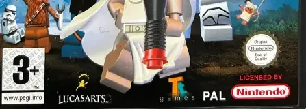 LEGO Star Wars II: The Original Trilogy, the PEGI square on its front