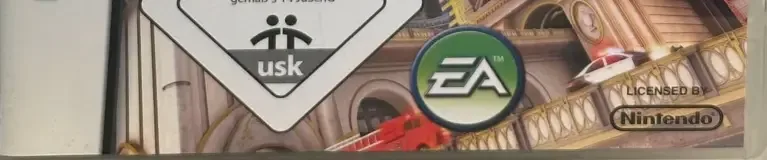 SimCity Creator, the USK square on its front