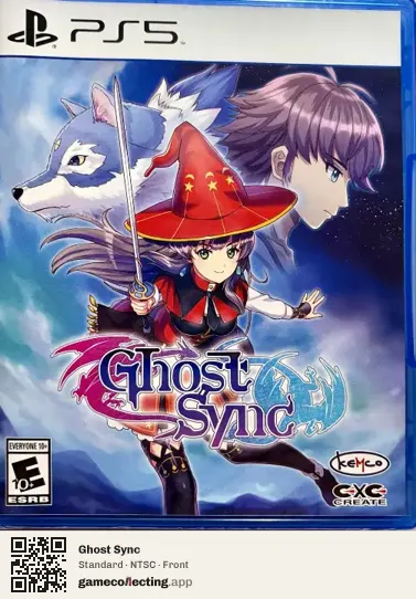 Ghost Sync PlayStation 5, NTSC box front