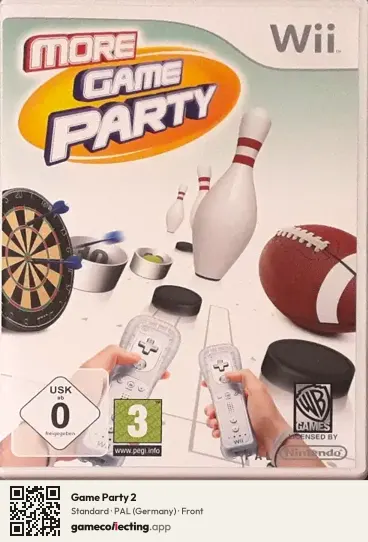 Game Party 2 Nintendo Wii, Germany box front