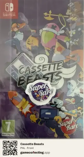 Cassette Beasts Nintendo Switch, PAL box front